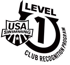 USA Swimming Club Recognition Program - Level 1